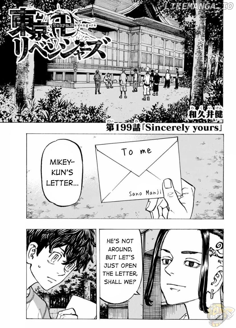 Tokyo Revengers, Chapter 199 image 01